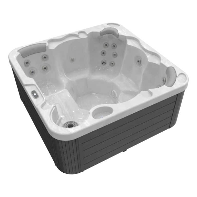 Wellis Castor spa zijaanzicht sterling silver
